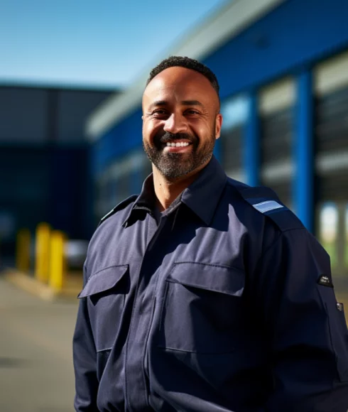 Pförtner im Kassaschutz