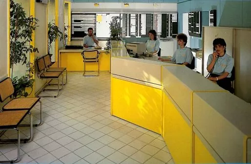 Simacek Empfang in den 90ern